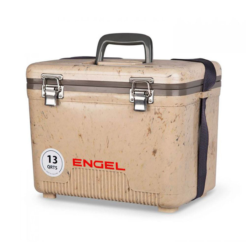 Engel Lightweight Fishing Dry Box Cooler With Shoulder Strap Wayfair.ca